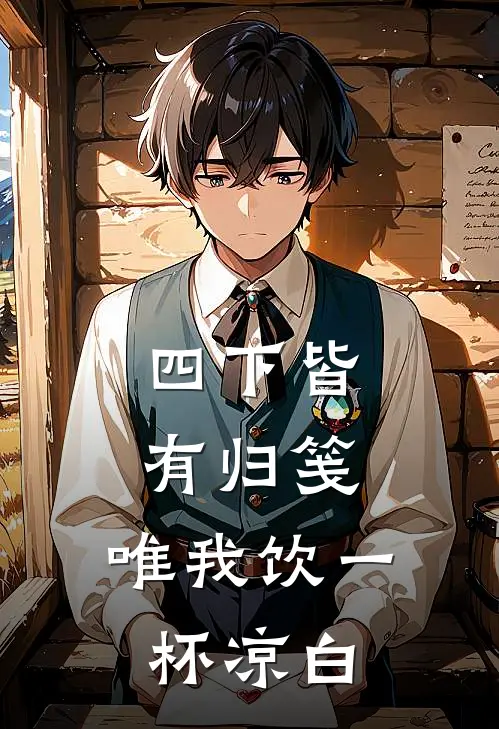 四下皆有归笺，唯我饮一杯凉白