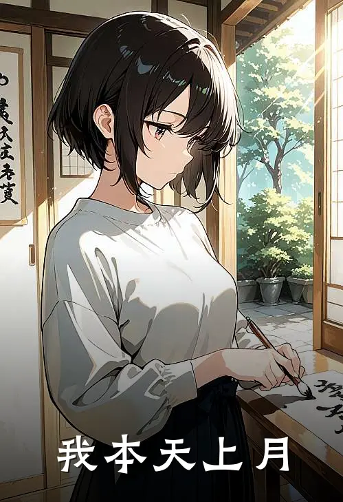 我本天上月