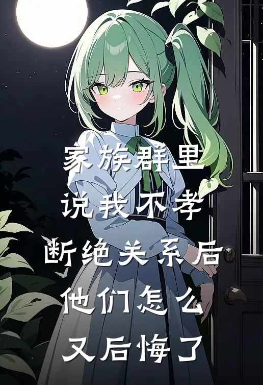 家族群里说我不孝，断绝关系后他们怎么又后悔了