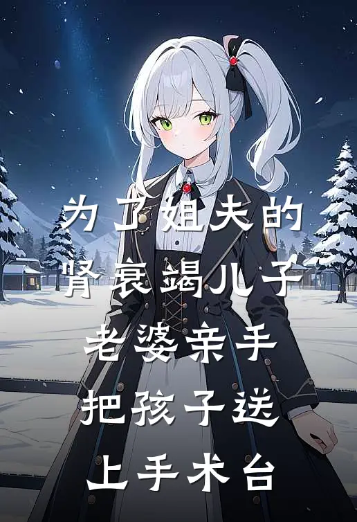 为了姐夫的肾衰竭儿子，老婆亲手把孩子送上手术台