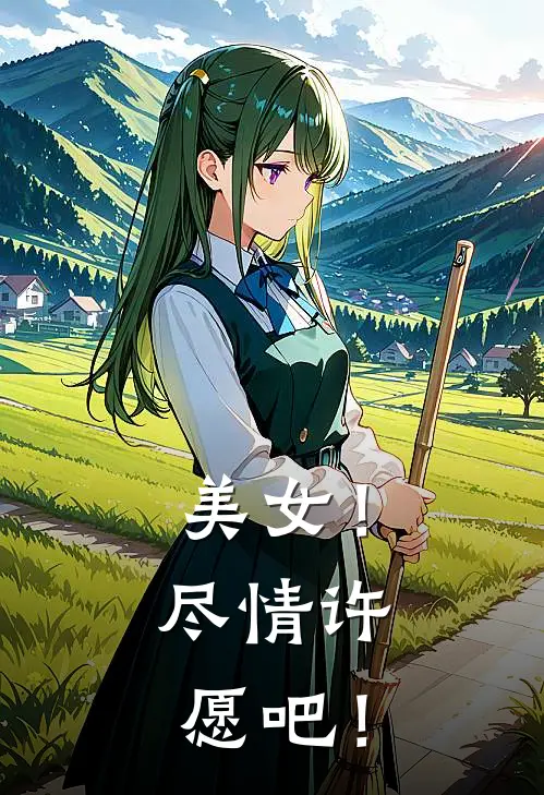 美女！尽情许愿吧！