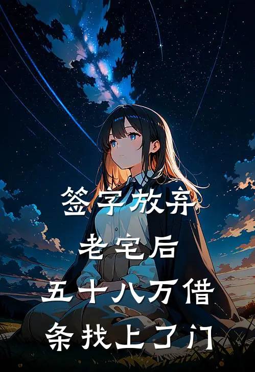 签字放弃老宅后,五十八万借条找上了门