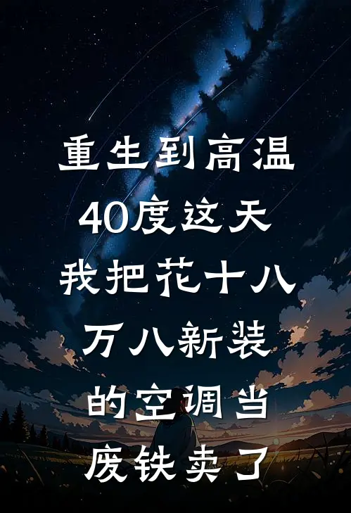 重生到高温40度这天，我把花十八万八新装的空调当废铁卖了