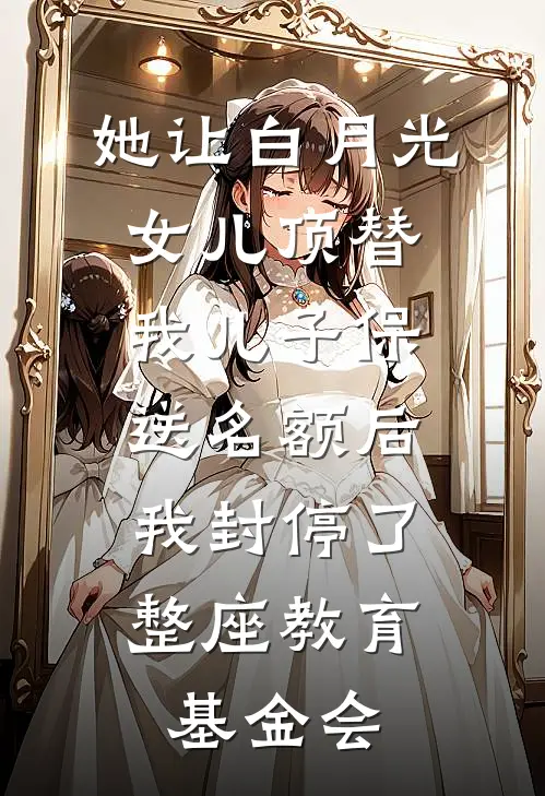 她让白月光女儿顶替我儿子保送名额后,我封停了整座教育基金会