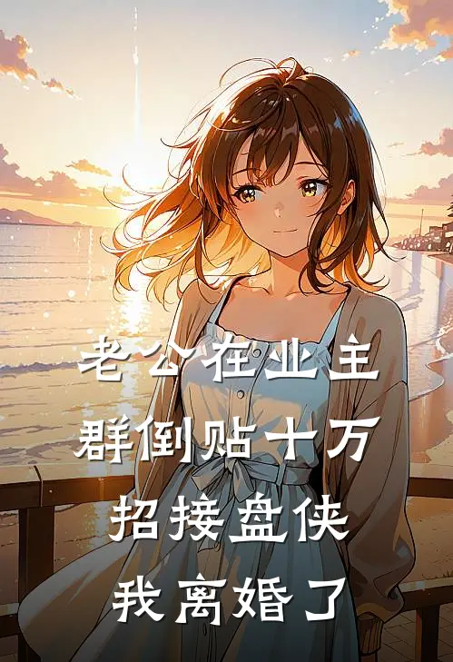 老公在业主群倒贴十万招接盘侠,我离婚了