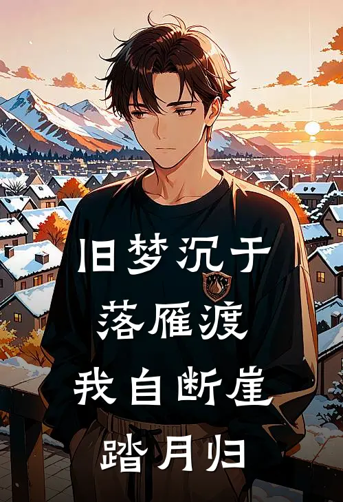 旧梦沉于落雁渡，我自断崖踏月归