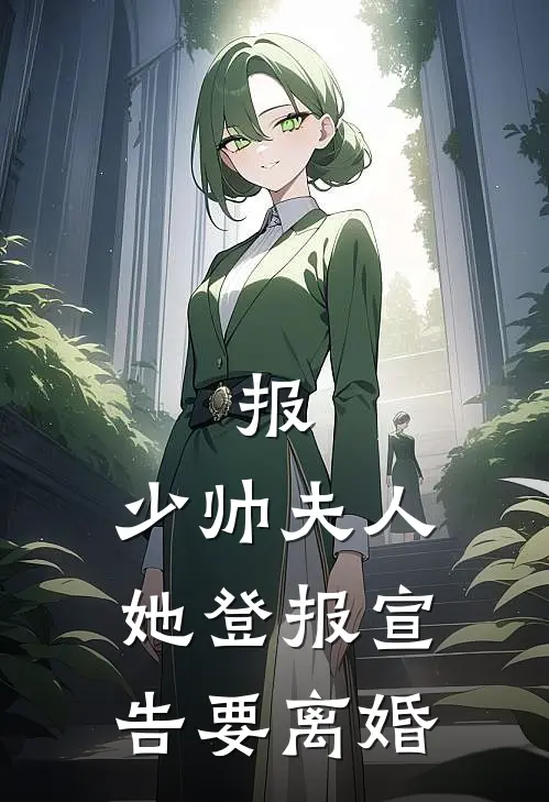 报，少帅夫人她登报宣告要离婚
