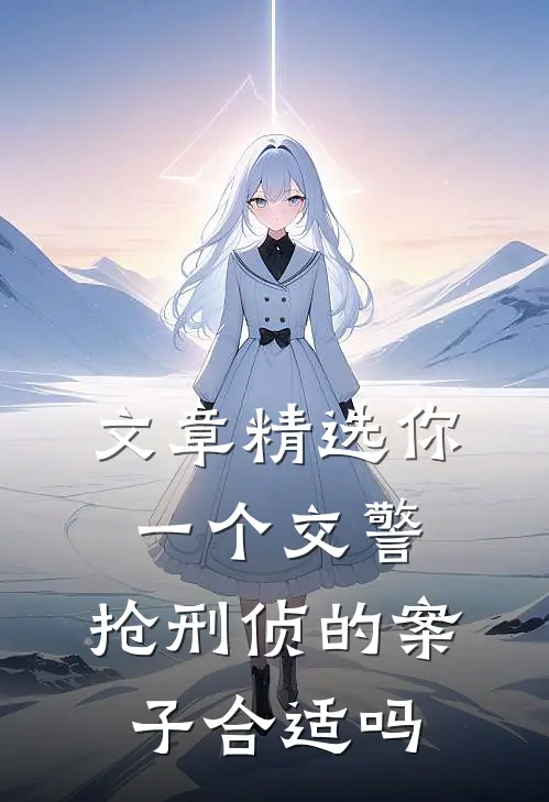 文章精选你一个交警，抢刑侦的案子合适吗