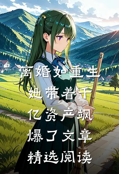 离婚如重生，她带着千亿资产飒爆了文章精选阅读