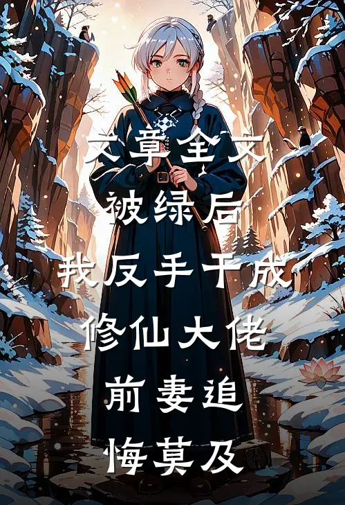 文章全文被绿后，我反手干成修仙大佬，前妻追悔莫及