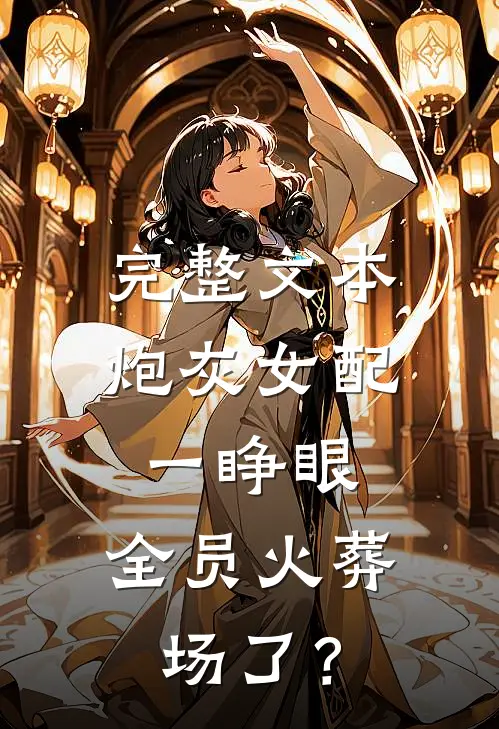 完整文本炮灰女配一睁眼，全员火葬场了？