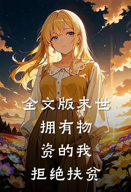 全文版末世：拥有物资的我，拒绝扶贫