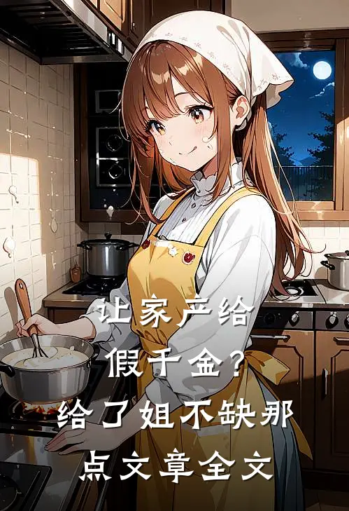 让家产给假千金？给了，姐不缺那点文章全文