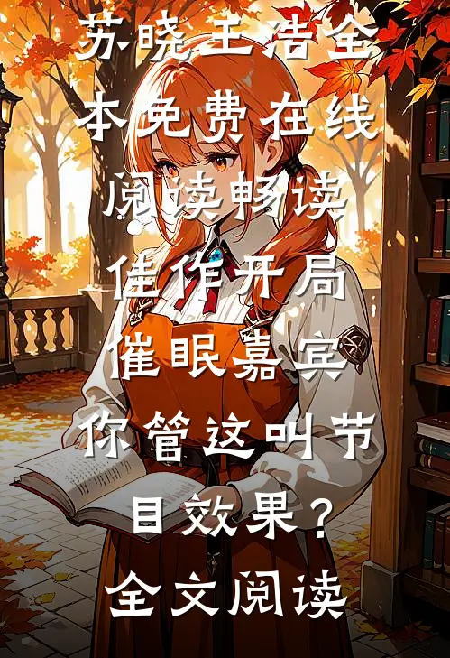 畅读佳作开局催眠嘉宾,你管这叫节目效果?