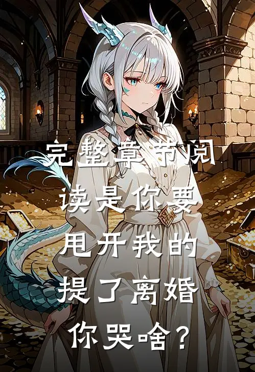 完整章节阅读是你要甩开我的，提了离婚你哭啥？