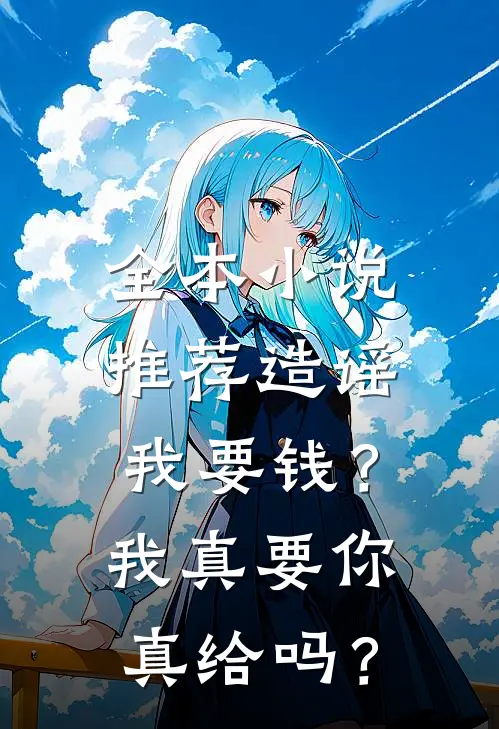 全本小说推荐造谣我要钱？我真要你真给吗？