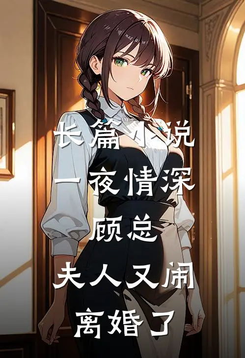 长篇小说一夜情深：顾总，夫人又闹离婚了