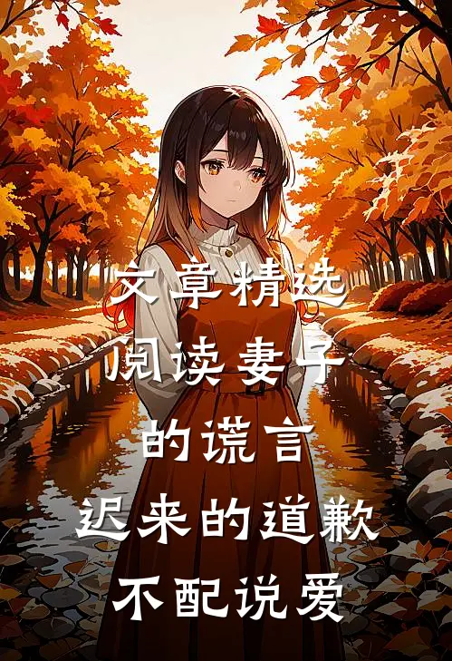文章精选阅读妻子的谎言：迟来的道歉不配说爱