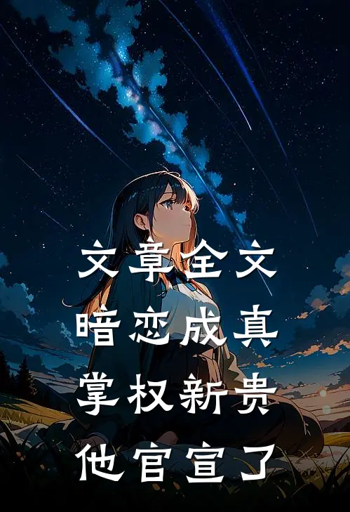 文章全文暗恋成真：掌权新贵他官宣了