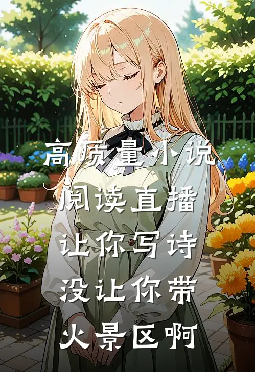 高质量小说阅读直播：让你写诗没让你带火景区啊