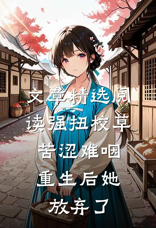 文章精选阅读强扭校草苦涩难咽，重生后她放弃了