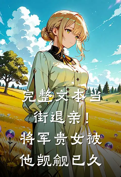 完整文本当街退亲！将军贵女被他觊觎已久