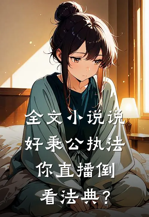 全文小说说好秉公执法，你直播倒看法典？