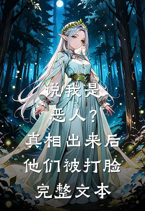 说我是恶人？真相出来后他们被打脸完整文本