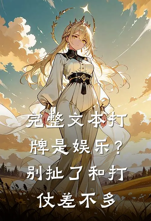 完整文本打牌是娱乐？别扯了，和打仗差不多