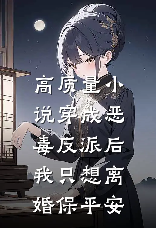 高质量小说穿成恶毒反派后，我只想离婚保平安