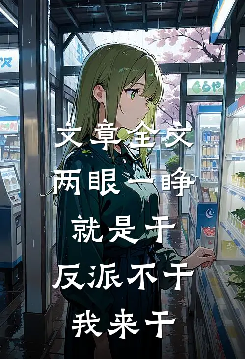 文章全文两眼一睁就是干，反派不干我来干