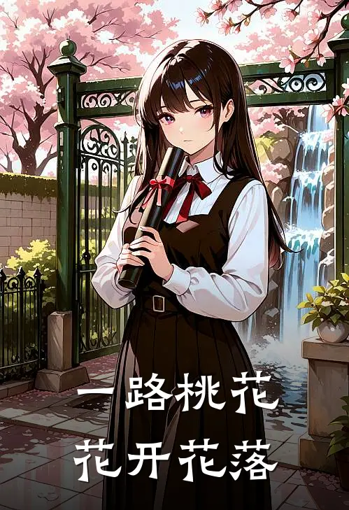 一路桃花，花开花落