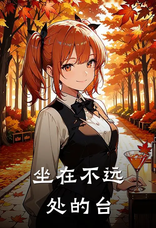 坐在不远处的台