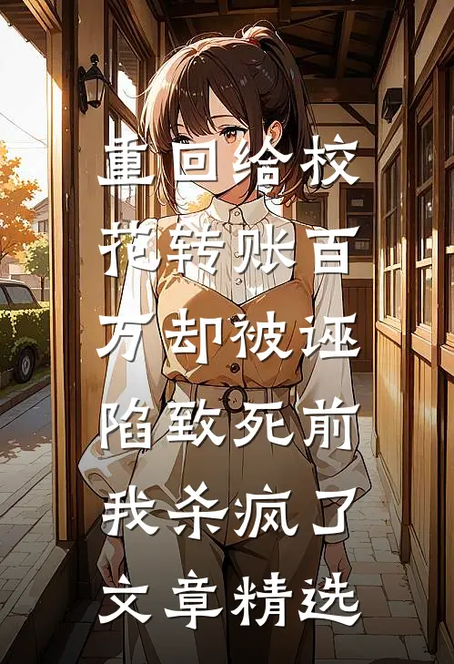 重回给校花转账百万却被诬陷致死前，我杀疯了文章精选
