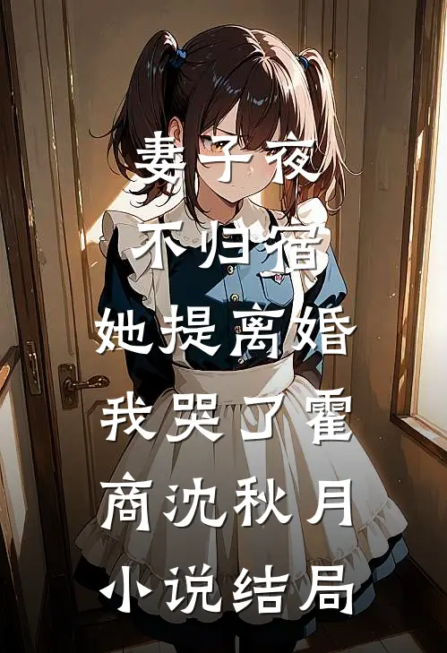 妻子夜不归宿，她提离婚我哭了霍商沈秋月小说结局