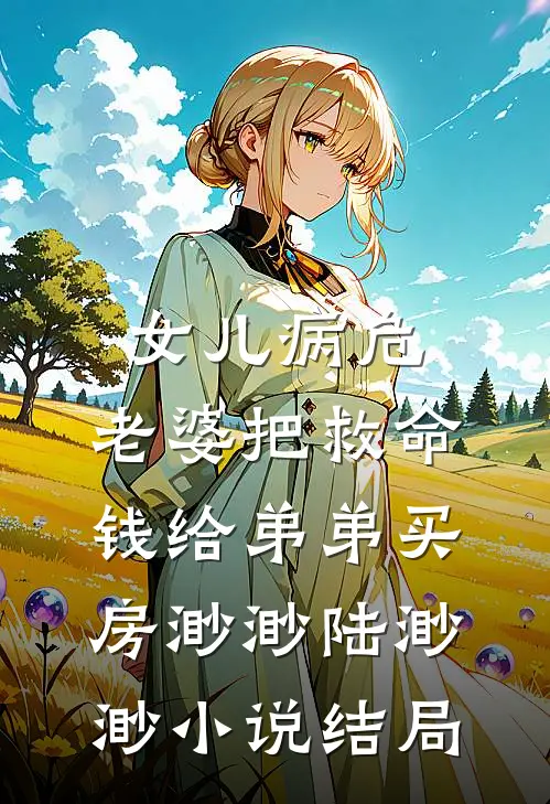 女儿病危，老婆把救命钱给弟弟买房渺渺陆渺渺小说结局