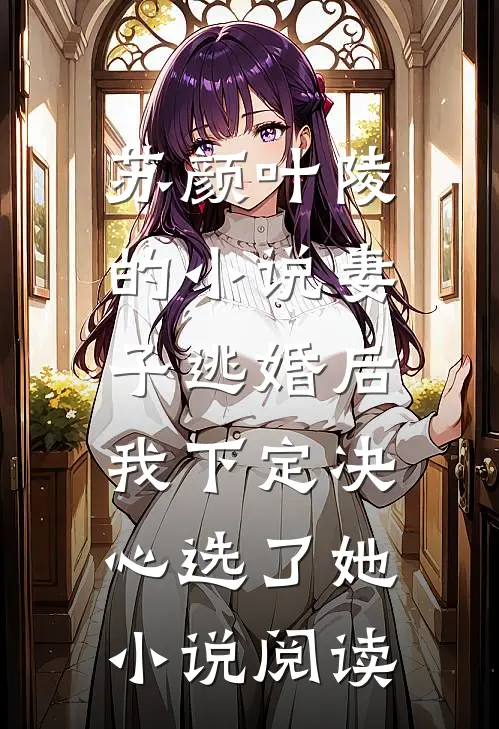 苏颜叶陵的小说妻子逃婚后，我下定决心选了她小说阅读