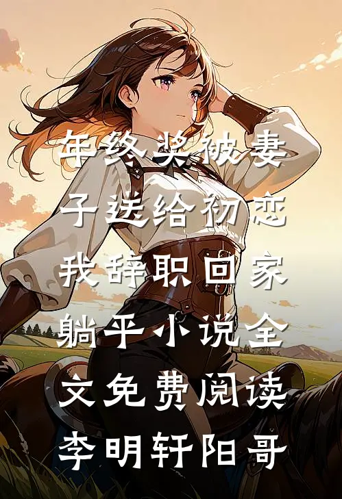 年终奖被妻子送给初恋，我辞职回家躺平小说全文免费阅读李明轩阳哥