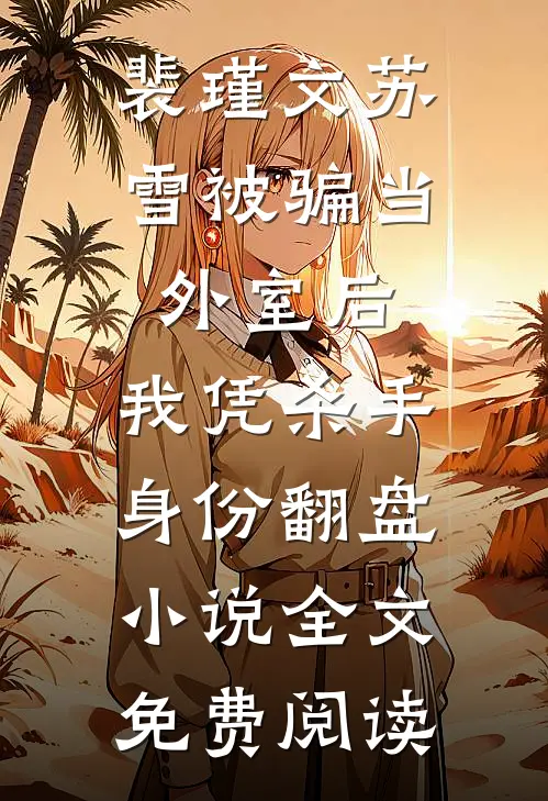 裴瑾文苏雪被骗当外室后，我凭杀手身份翻盘小说全文免费阅读