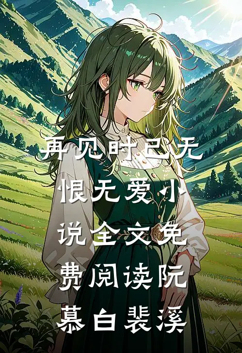 再见时已无恨无爱小说全文免费阅读阮慕白裴溪