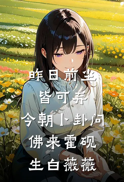 昨日前尘皆可弃，今朝卜卦问佛来霍砚生白薇薇