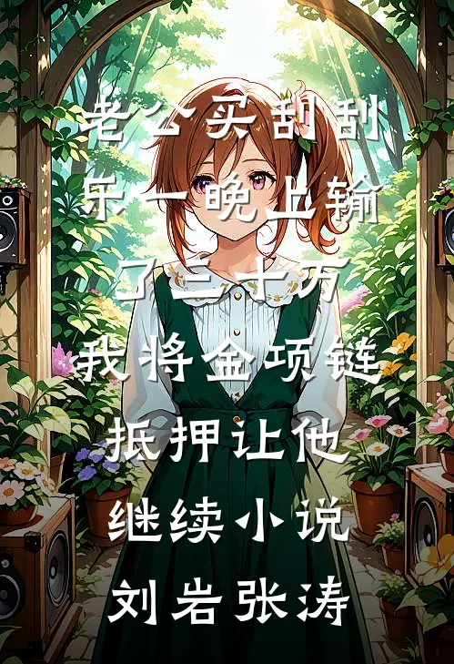 老公买刮刮乐一晚上输了三十万，我将金项链抵押让他继续小说刘岩张涛