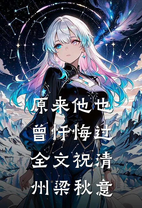 原来他也曾忏悔过全文祝清州梁秋意
