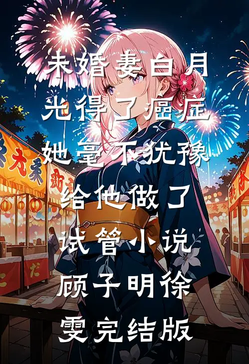 未婚妻白月光得了癌症，她毫不犹豫给他做了试管小说顾子明徐雯完结版