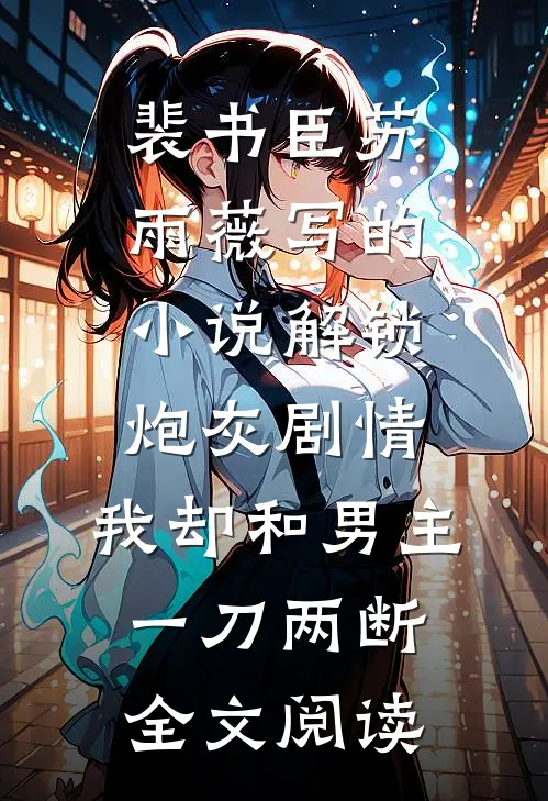 裴书臣苏雨薇写的小说解锁炮灰剧情，我却和男主一刀两断全文阅读