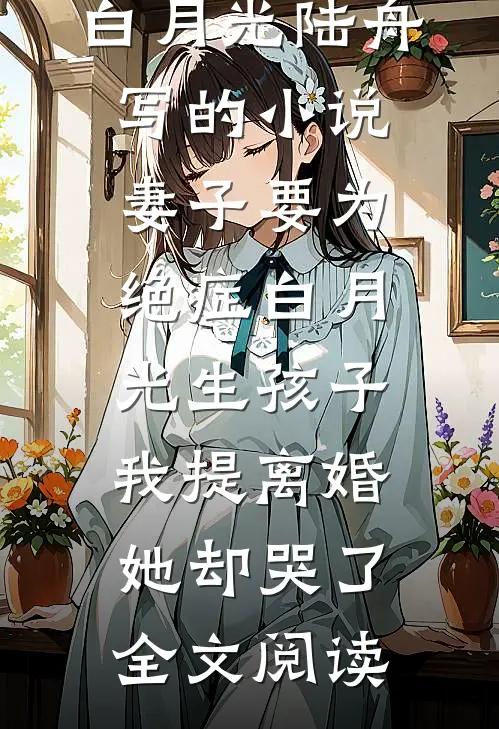 白月光陆舟写的小说妻子要为绝症白月光生孩子，我提离婚她却哭了全文阅读
