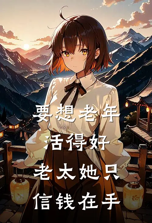 要想老年活得好，老太她只信钱在手