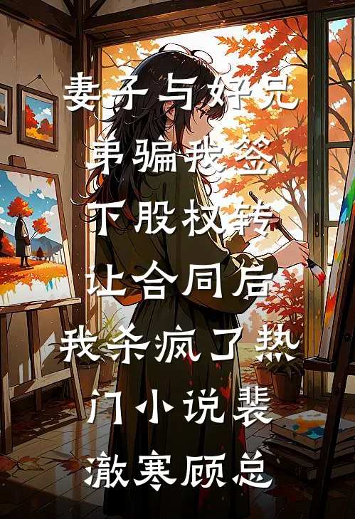 妻子与好兄弟骗我签下股权转让合同后，我杀疯了热门小说裴澈寒顾总