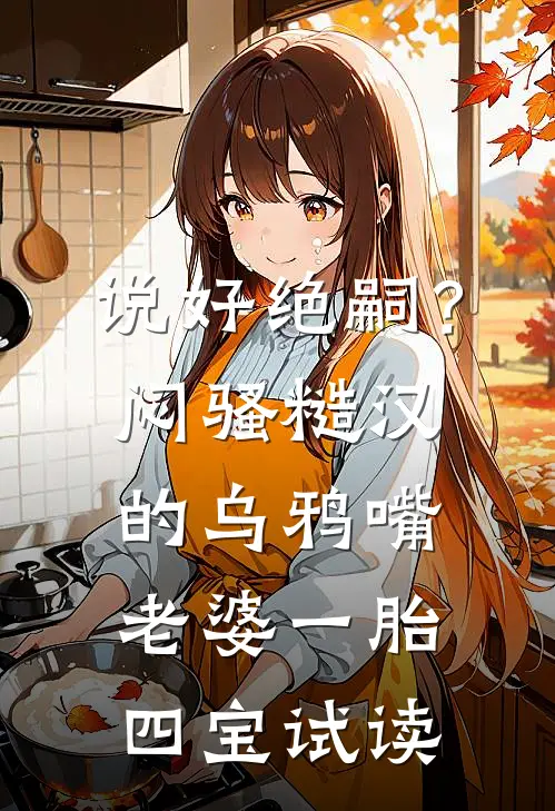 说好绝嗣？闷骚糙汉的乌鸦嘴老婆一胎四宝试读