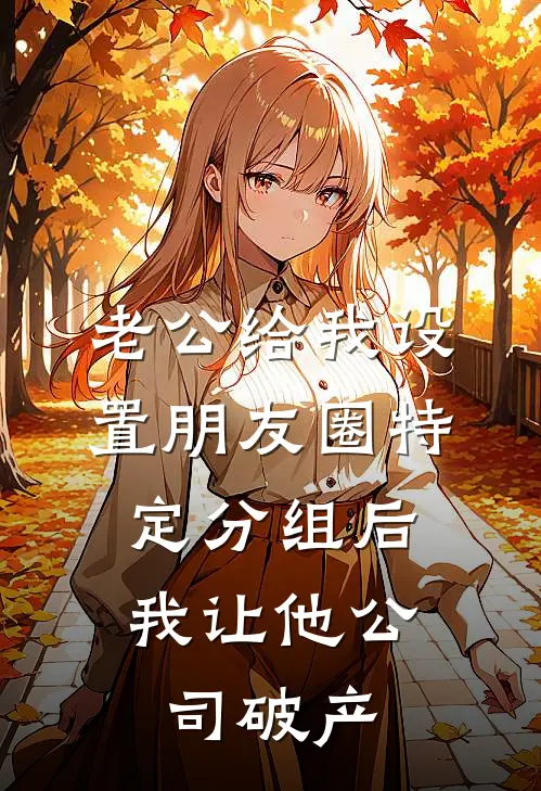 老公给我设置朋友圈特定分组后，我让他公司破产